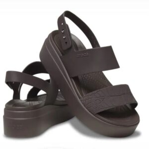 Brooklyn Crocs Low Wedge